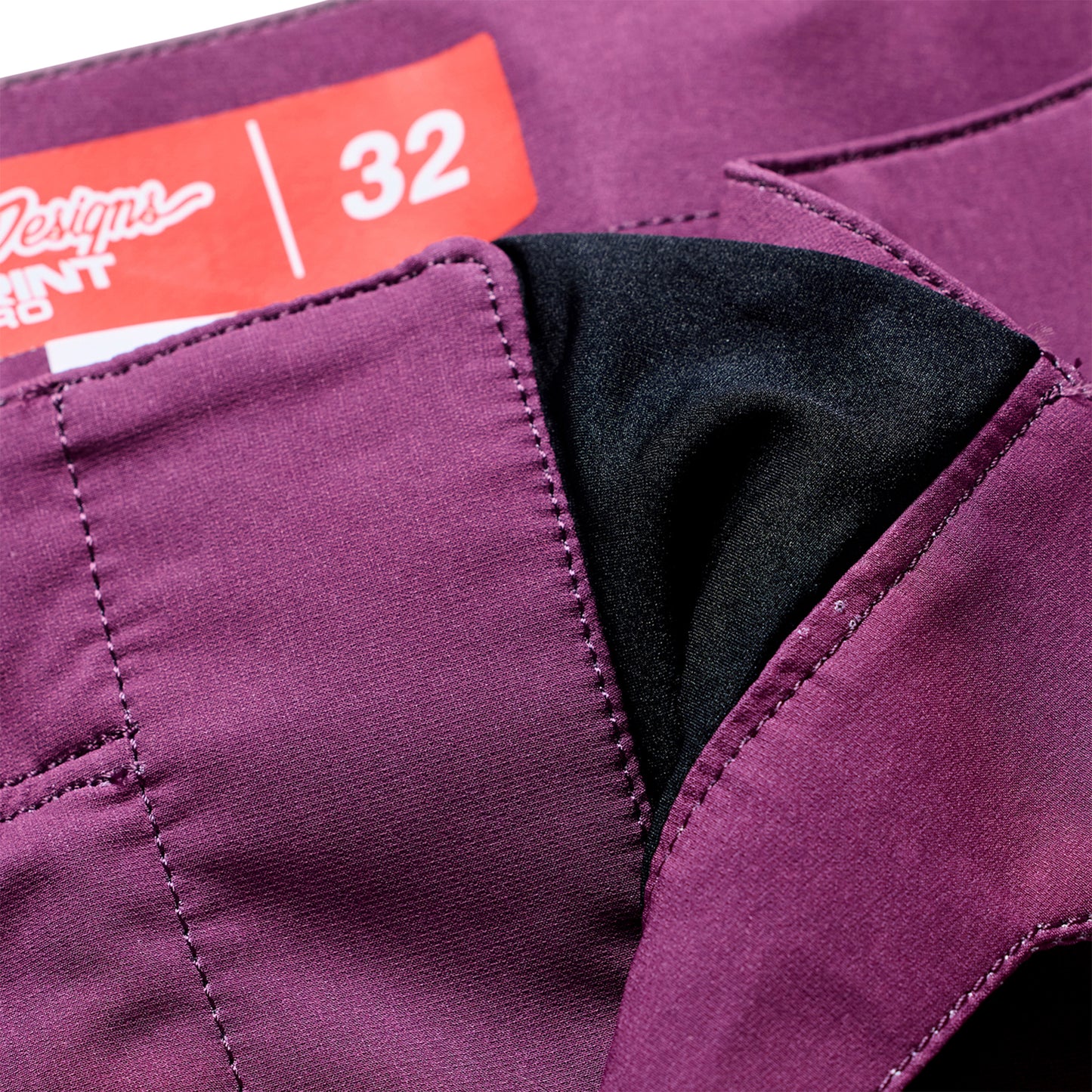 TLD Sprint Pro Pants - 38 - Mono Sangria - Image 3