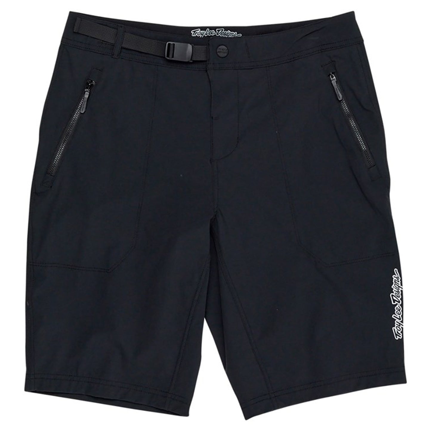 TLD Youth Skyline Trail Shell Shorts - Youth L - Mono Black - Image 1