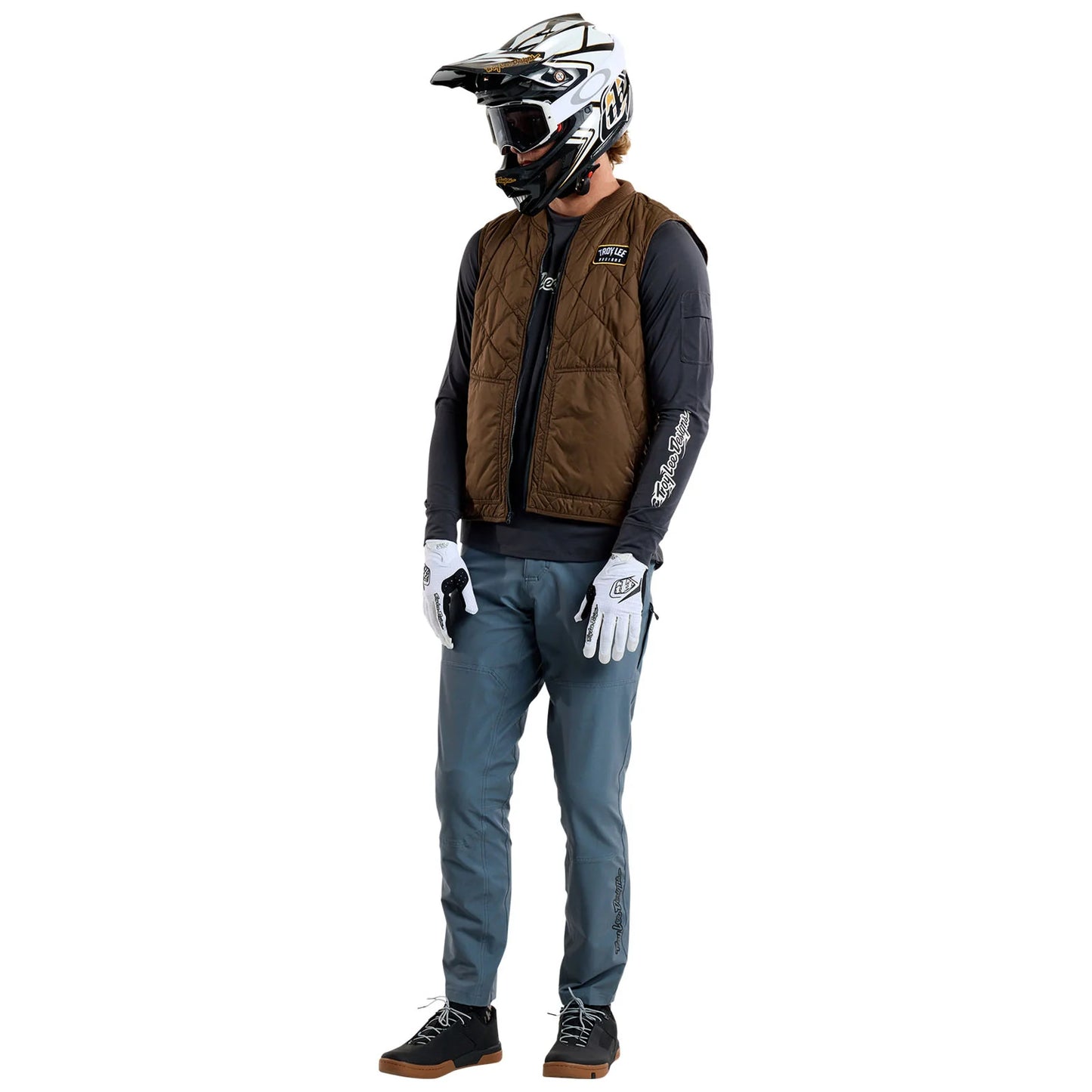 TLD Ruckus Ride Vest - M - Mono Chocolate