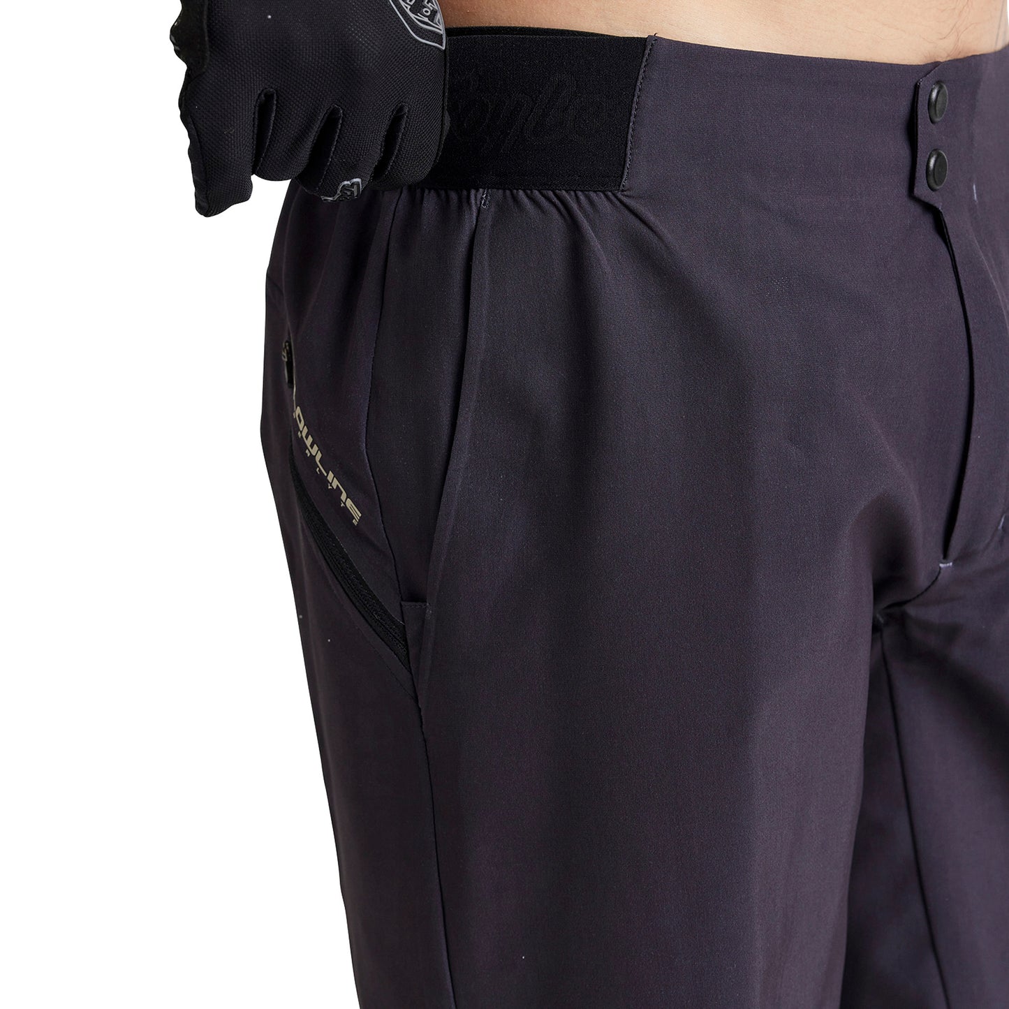 TLD Flowline Superlyte Shorts - XL-36 - Mono Carbon - Image 7