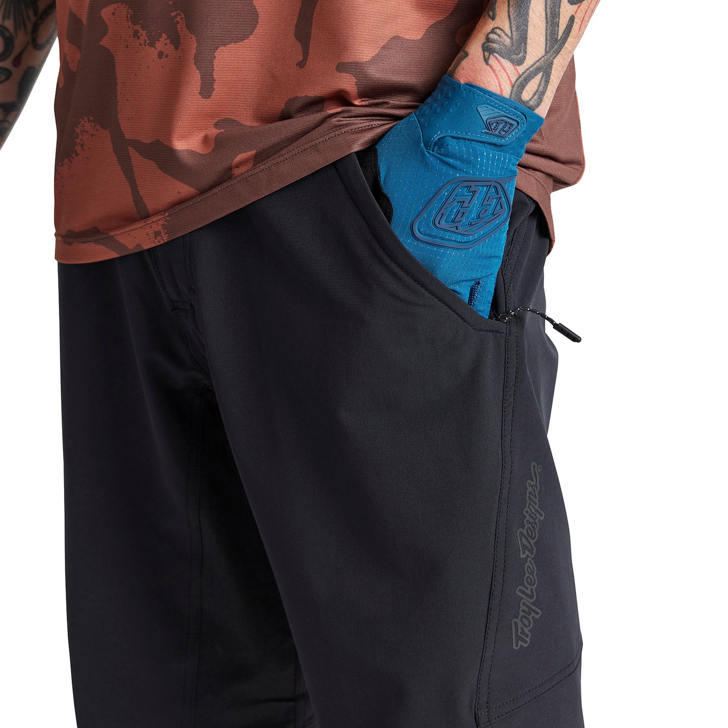 TLD Skyline Shorts - S-30 - Mono Black - Image 5