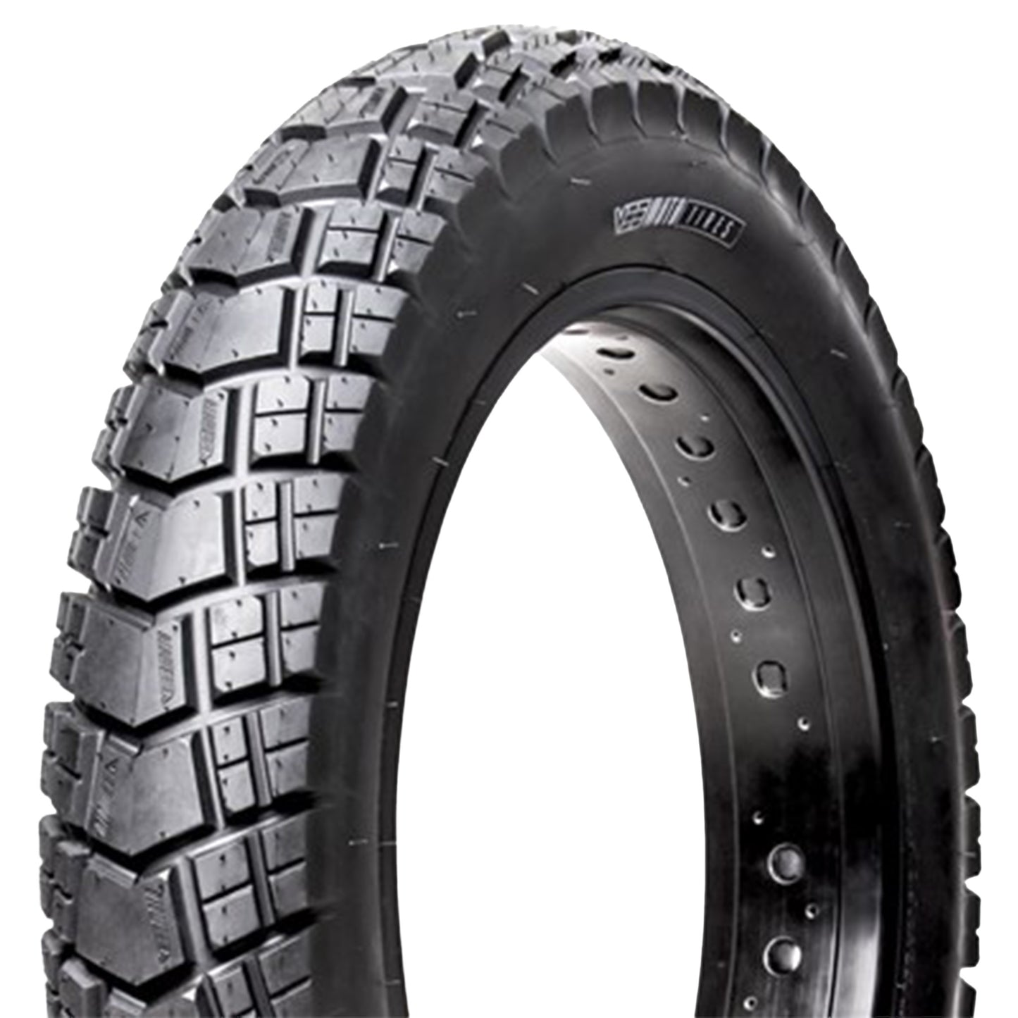 Veetire E-Huntsman Tyre - 20 Inch - 4 Inch - No - Endurance - E BIke 50 - Hard - Heavy Duty Protection - Wire - Black - Image 1