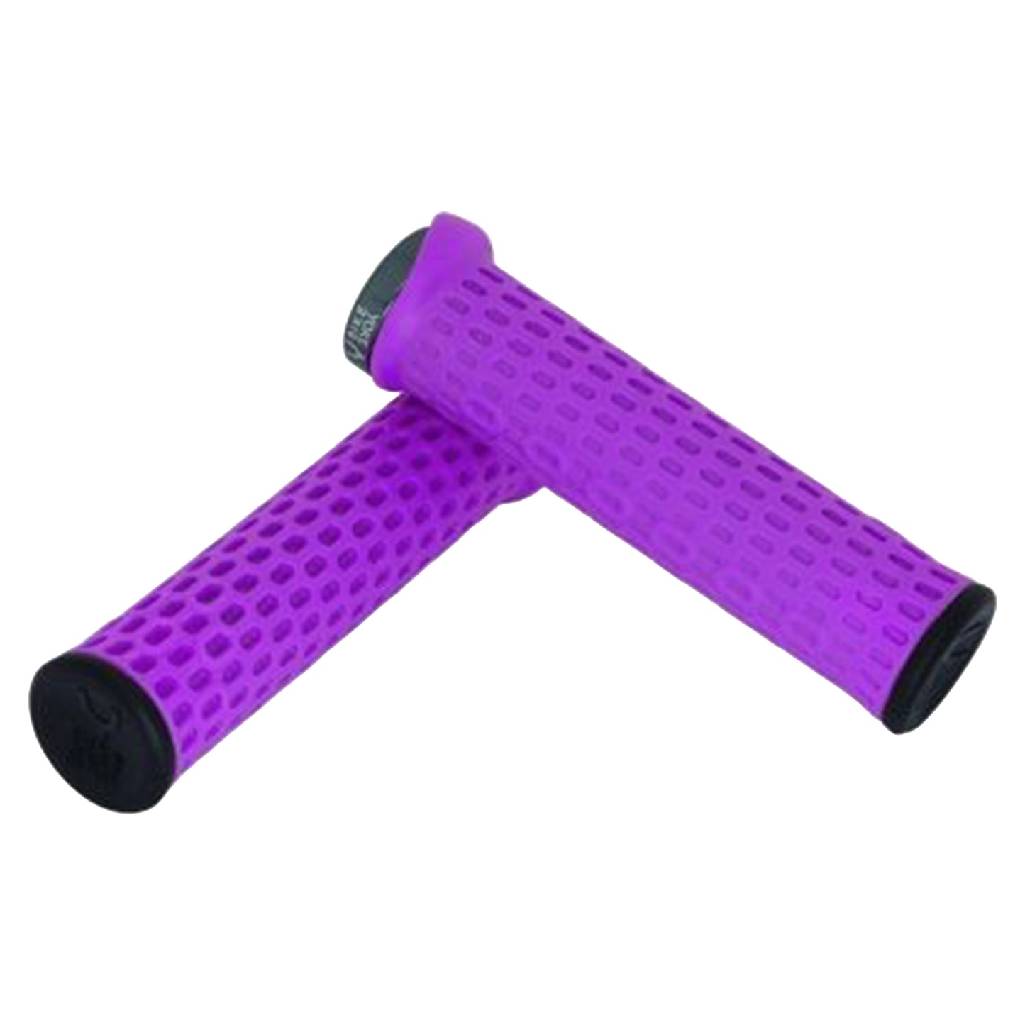 Bikeyoke Grippy Grips - Purple - Single Lock On Grips