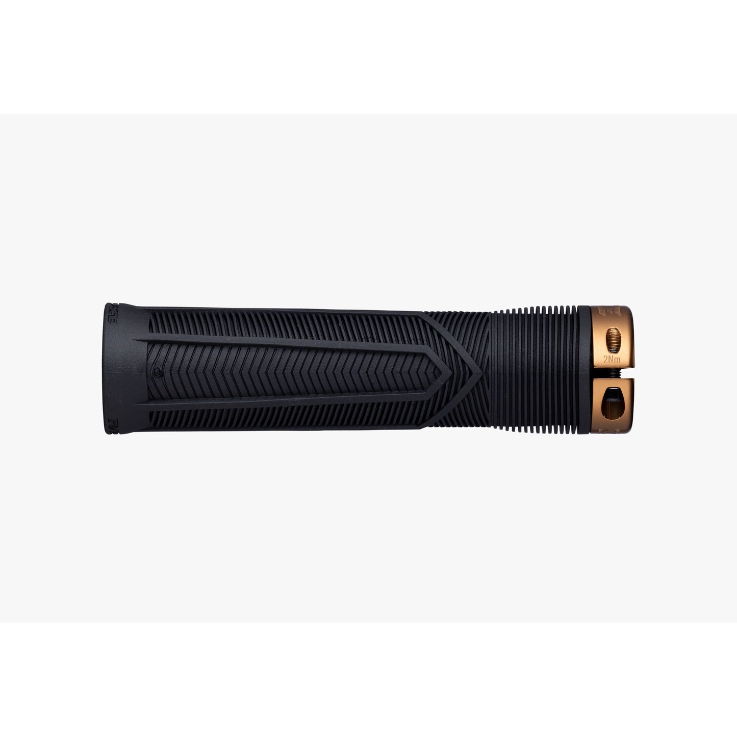 Race Face Chester Lock On Grips - Black With Kashmoney Clamps - Single Lock On Grips - 34mm