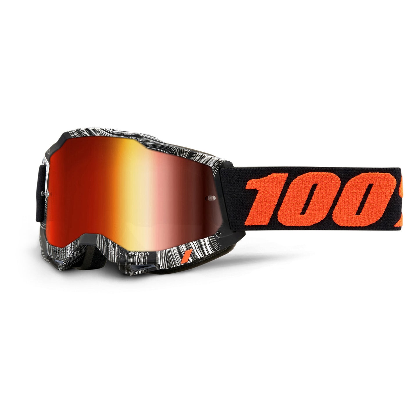100 Percent Accuri 2 Goggles - One Size Fits Most - Geospace - Red Mirror Lens