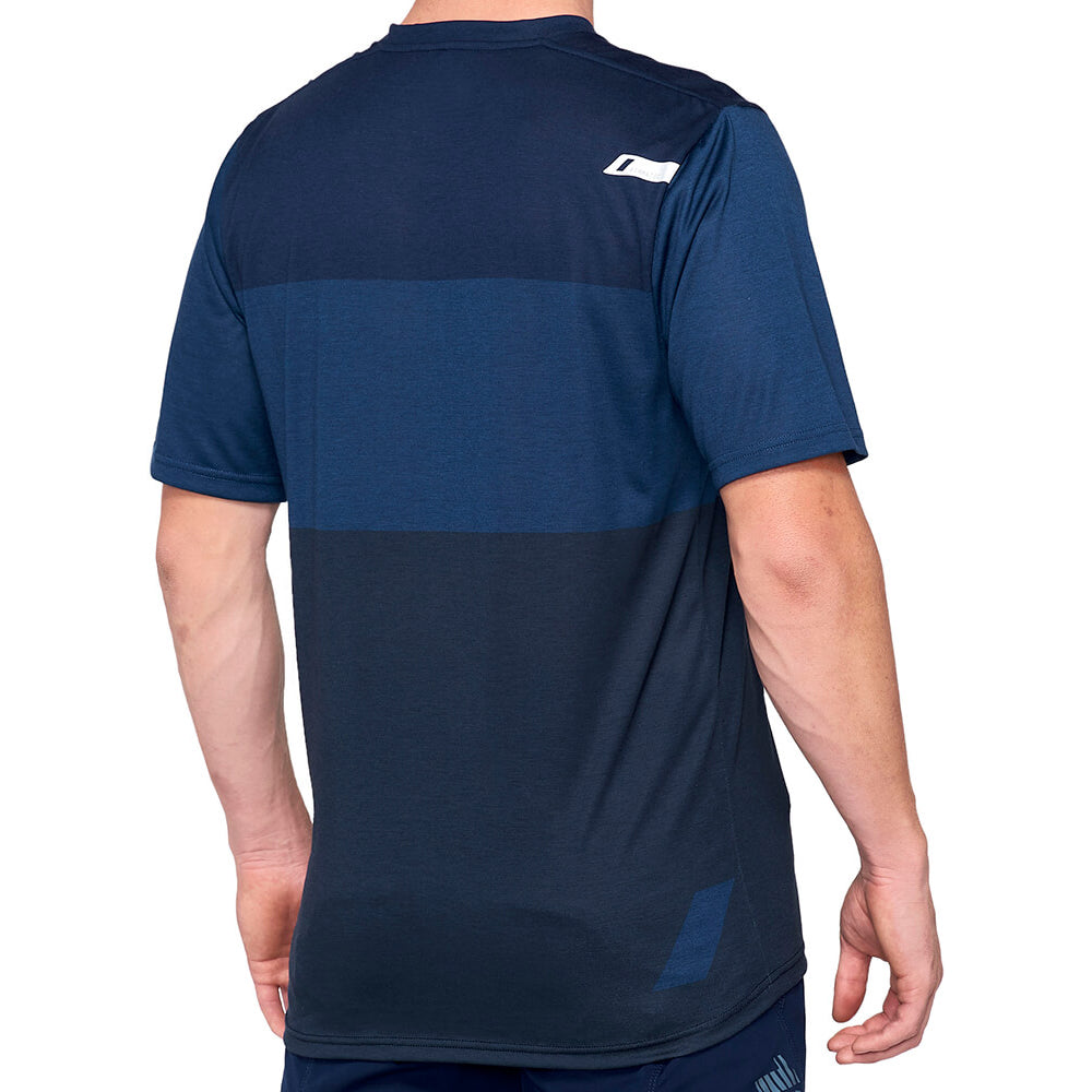 100 Percent Airmatic Short Sleeve Jersey - XL - Blue - Midnight