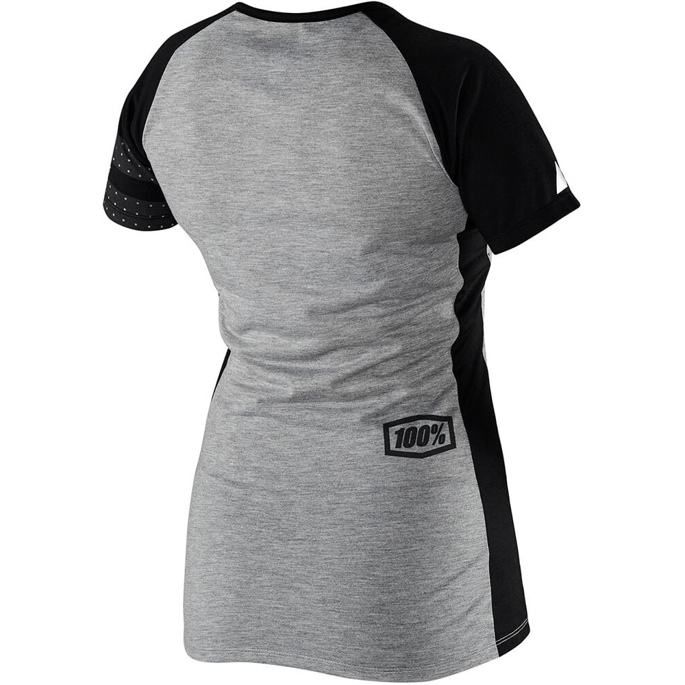 100 Percent Airmatic Women's Short Sleeve Jersey - XL - Black