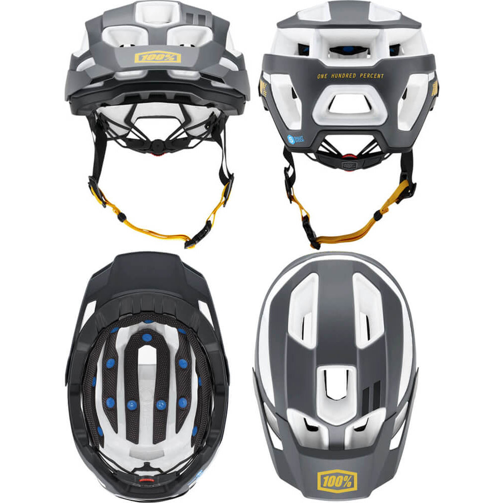 100 Percent Altec Helmet - XS-S - Charcoal