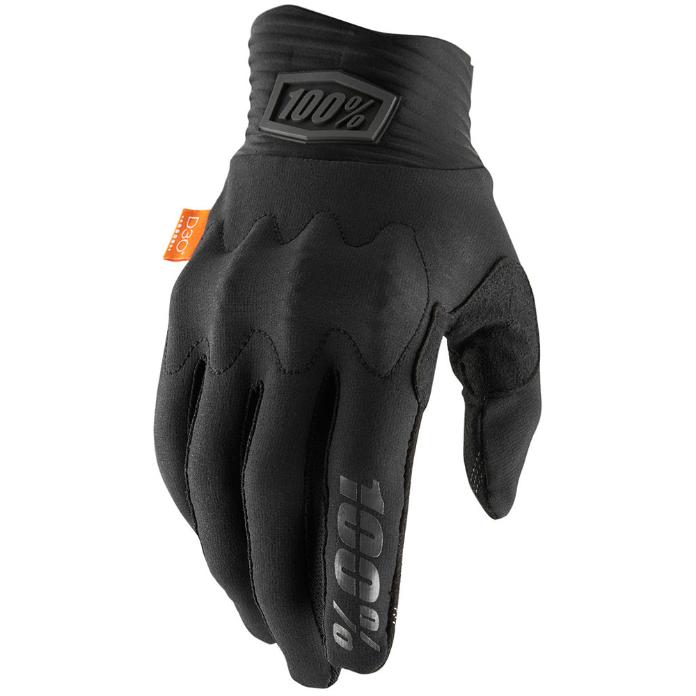 100 Percent Cognito D3O Glove - 2XL - Black - Charcoal