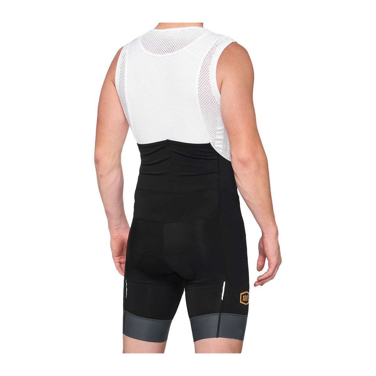 100 Percent Exceeda Bib Short - S - Black