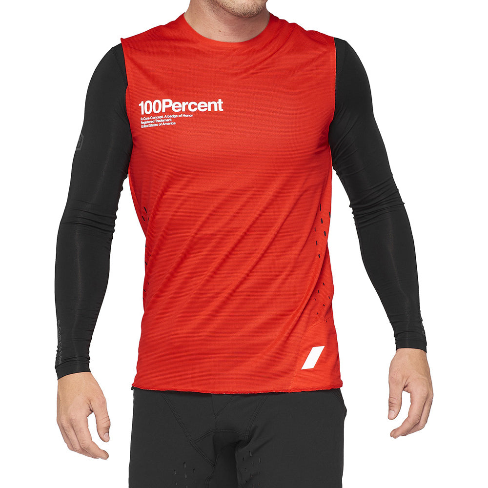 100 Percent R Core Concept Sleeveless Bib Jersey L Red MTB Direct 100-percent-r-core-concept-sleeveless-bib-jersey-l-red-mtb-direct