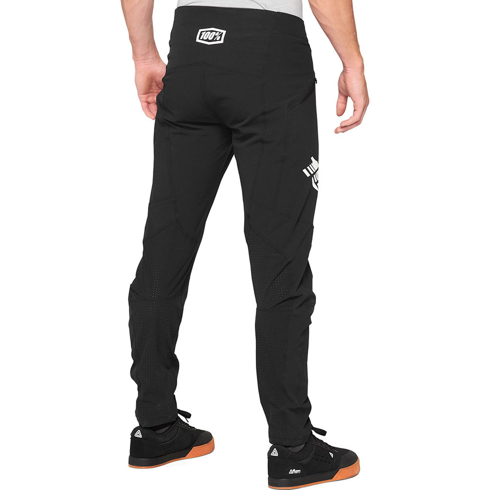 100 Percent R-Core-X DH Pants - XL-36 - Black - White