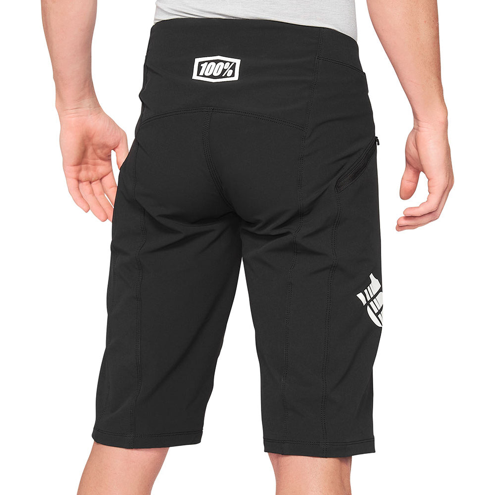 100 Percent R-Core-X DH Shorts - S-30 - Black