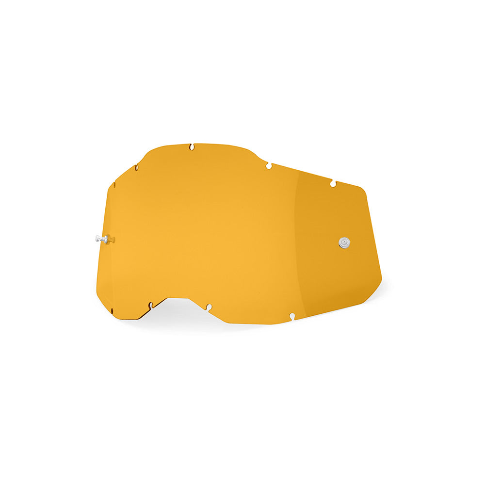 100 Percent Racecraft 2 Accuri 2 Strata 2 Replacement Lens - One Size Fits Most - Sheet Persimmon Lens