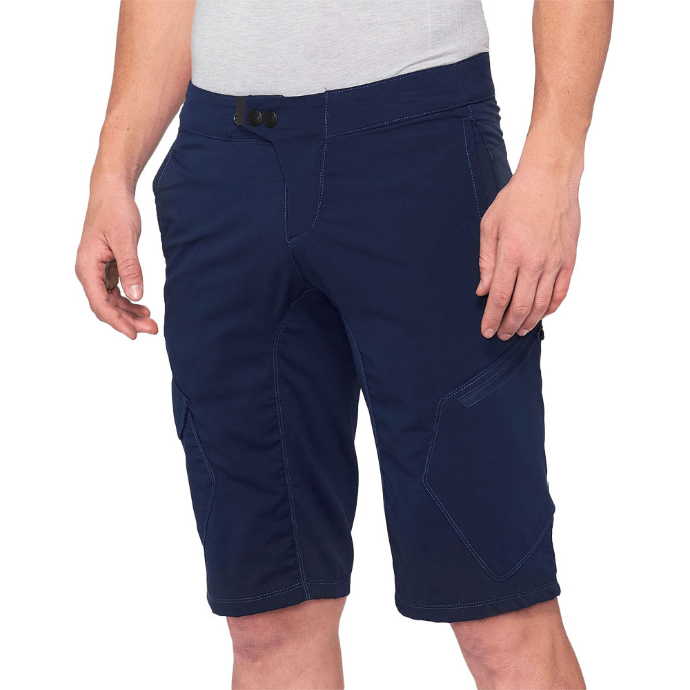100 Percent Ridecamp Shorts - XL-36 - Navy