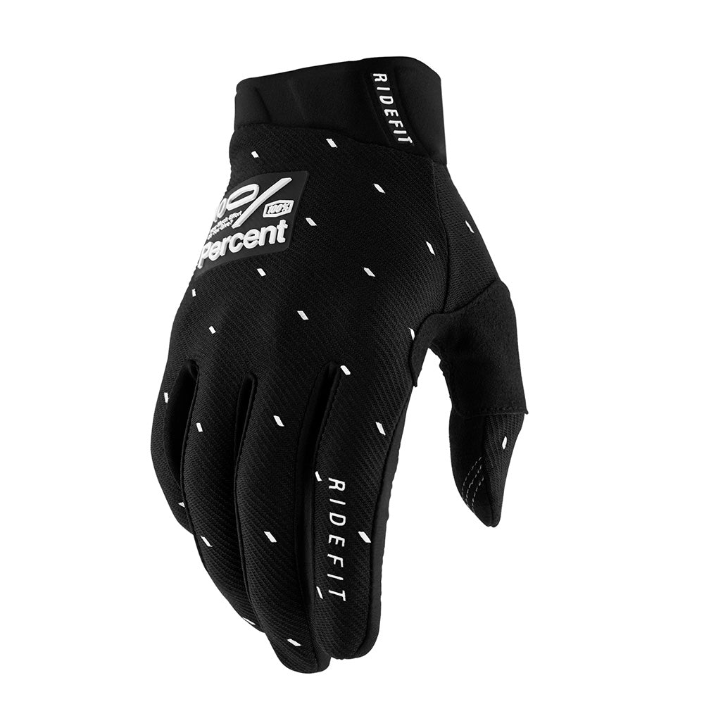 100 Percent Ridefit Glove - L - Slasher Black