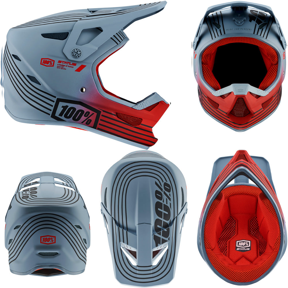 fullface helm mtb 100 100 Percent Status Full Face Helmet