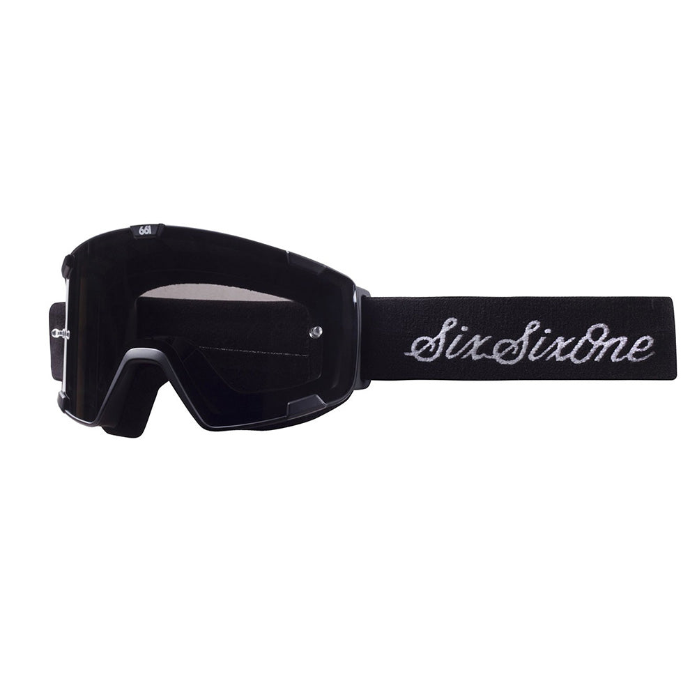 661 Radia Goggles - L - Script Black - Smoke Mirror Lens