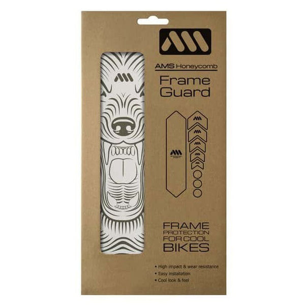 All Mountain Style AMS Honeycomb Frame Guard - Clear - Wolf
