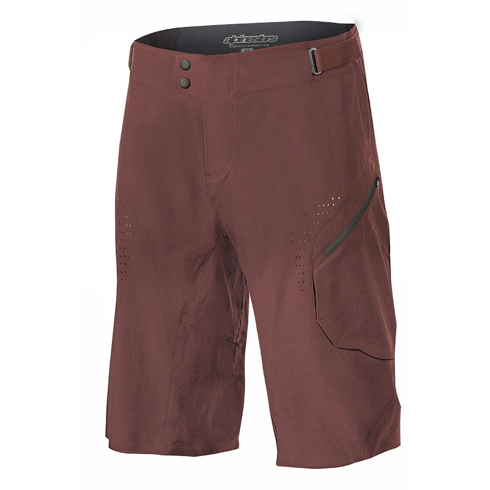 AlpineStars Alps 8.0 Shell Shorts - S-30 - Maroon