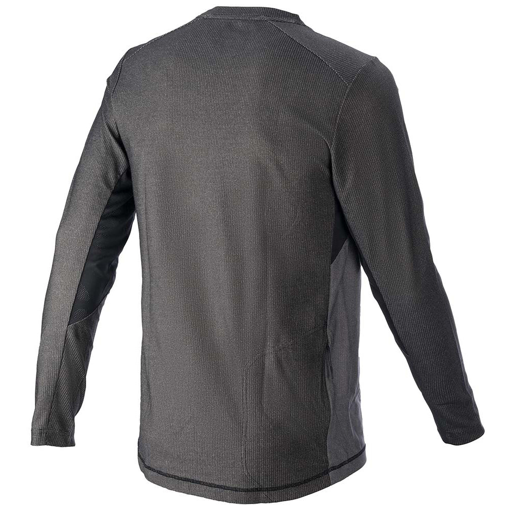 AlpineStars Alps 8.0 V2 Long Sleeve Jersey - 2XL - Anthracite Black White