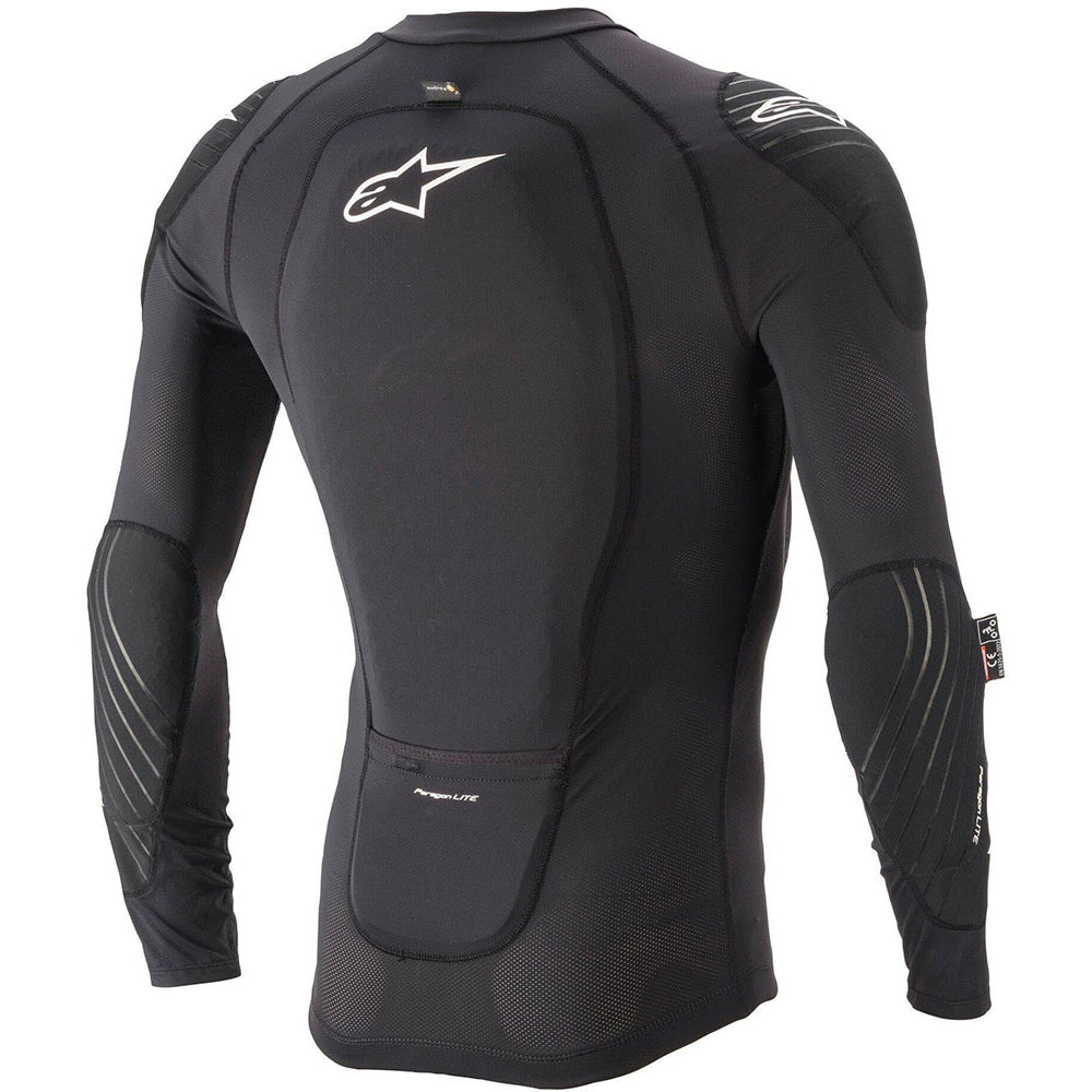 AlpineStars Paragon Lite Youth Long Sleeve Jacket - Youth L-XL - Black