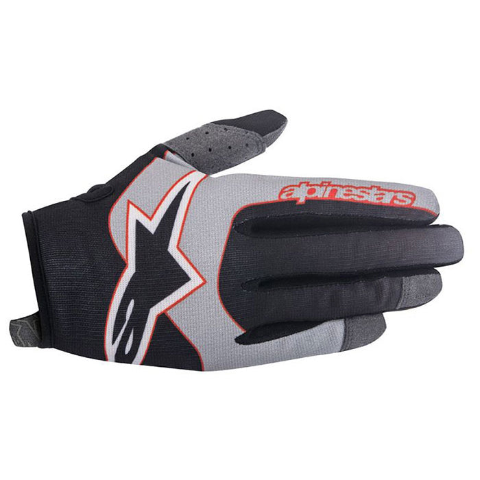 AlpineStars Vector Glove - M - Grey - Black