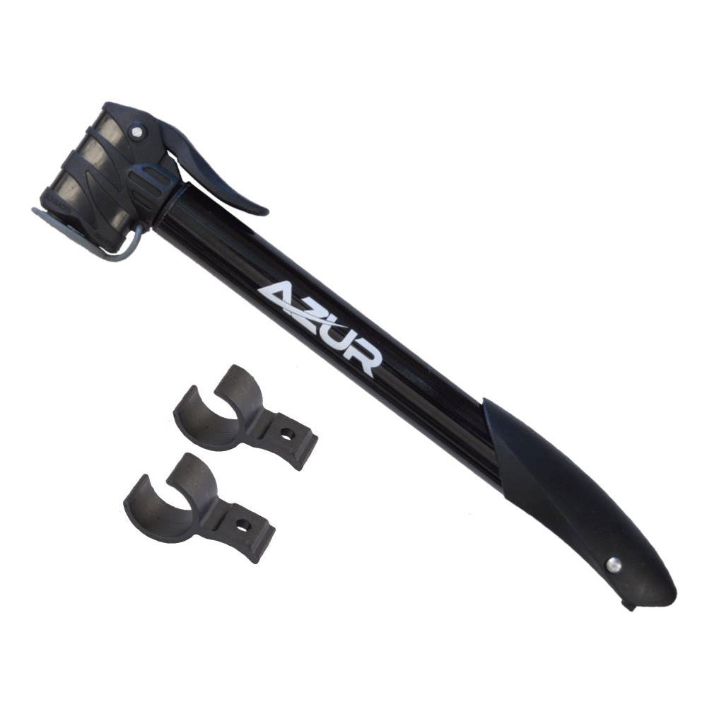 Azur Cyclone Dual Head Mini Pump - Black