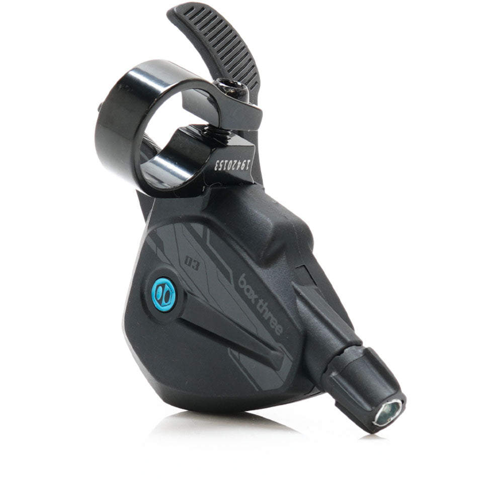BOX Three Prime 9 Speed Twin Lever Shifter - Black - Multi Shift - 22.2mm Bar Clamp - 9 Speed