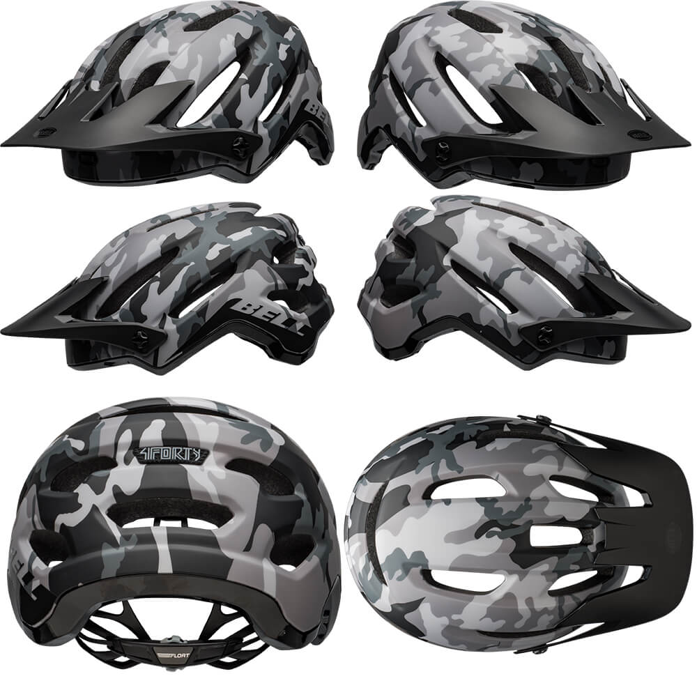 Bell 4FORTY MIPS Helmet - M - Matte Black - Gloss Black - Camo - AS-NZS 2063-2008 Standard