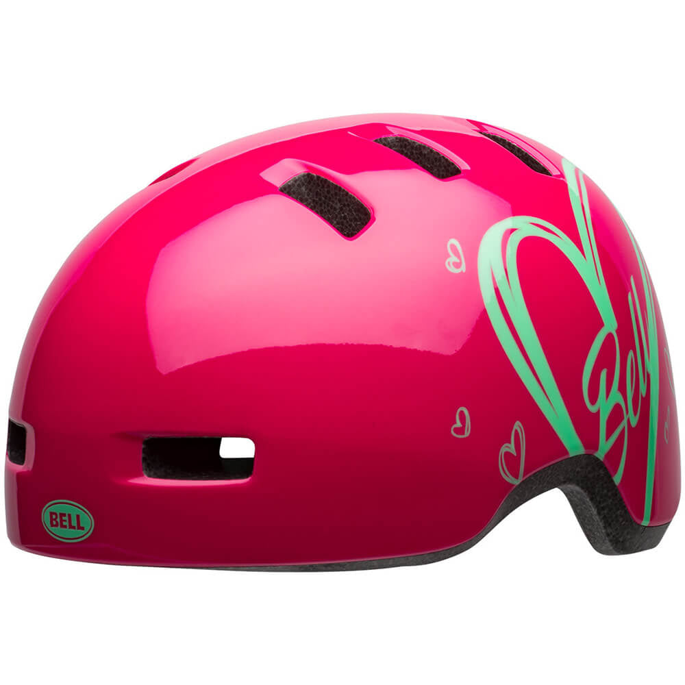 Bell Lil Ripper Helmet - Toddler - One Size Fits Most - Adore Gloss Pink - AS-NZS 2063-2008 Standard