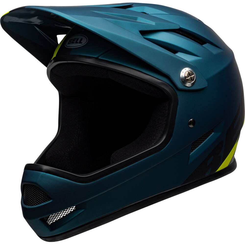 Bell Sanction Helmet - S - Matte Blue - Gloss Blue - Hi Viz - AS-NZS 2063-2008 Standard