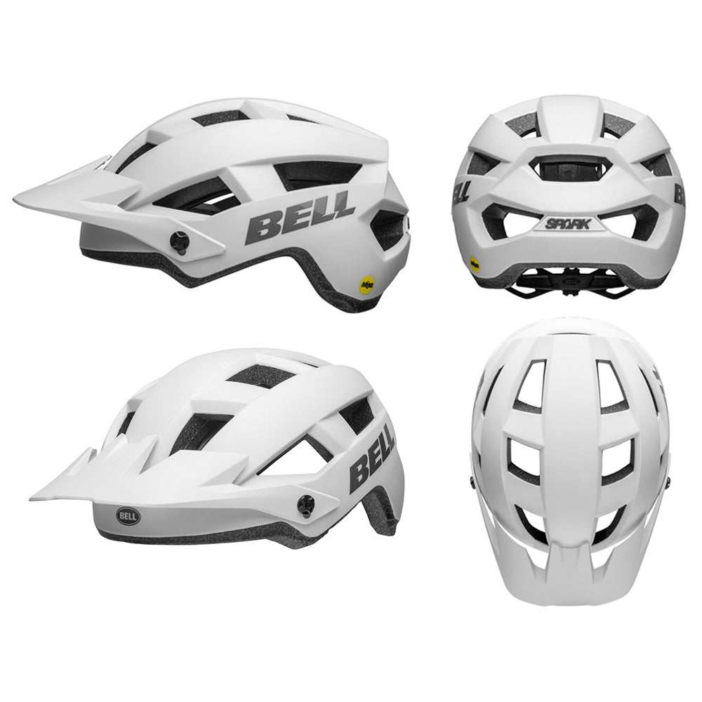 Bell Spark 2 MIPS Helmet - S-M - Matte White - AS-NZSÂ 2063-2008 Standard