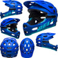 Bell Super 3R MIPS Helmet - M - Matte Blue - Bright Blue - AS-NZS 2063-2008 Standard