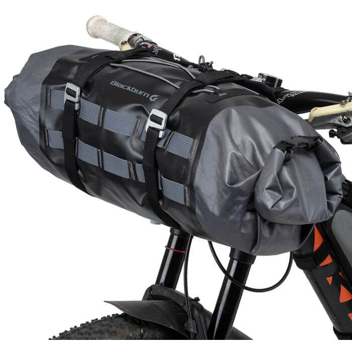 Blackburn Outpost Elite Handlebar Roll with Dry Bag - Black