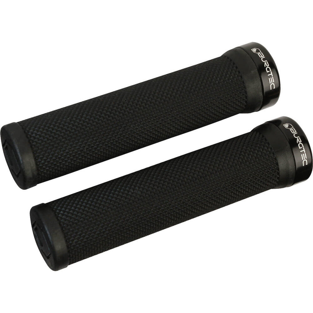 Burgtec Bartender Lock-On Grips - Black - Single Lock On Grips