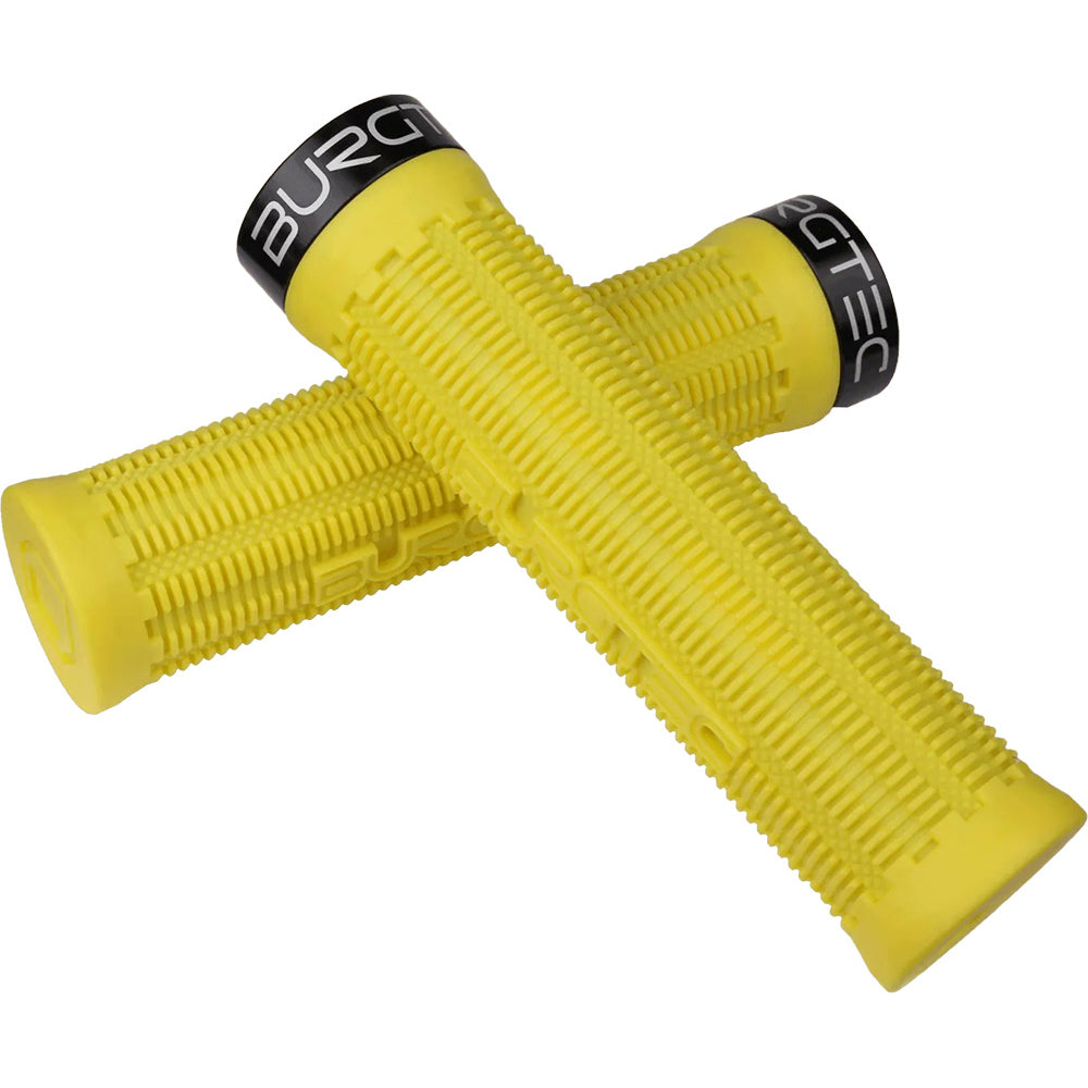 Burgtec Bartender Pro Greg Minnaar Lock-On Grips - Electric Yellow - 31.5mm