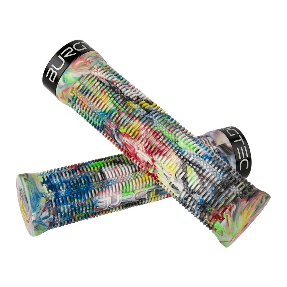 Burgtec Bartender Pro Greg Minnaar Lock-On Grips - Single Lock On - Playdough