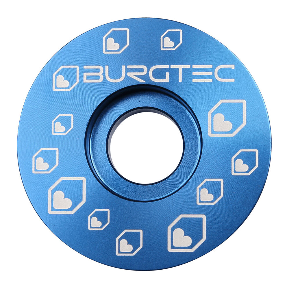 Burgtec Stem Top Cap - Deep Blue