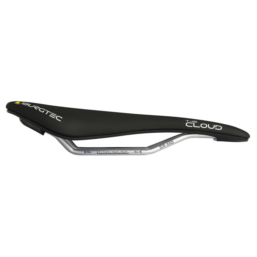 Burgtec The Cloud Saddle - Cro-Mo Alloy - M - Black