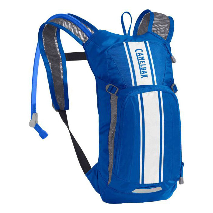 Camelbak Mini Mule Hydration Pack - Lapis Blue - White Stripe - 1.5L