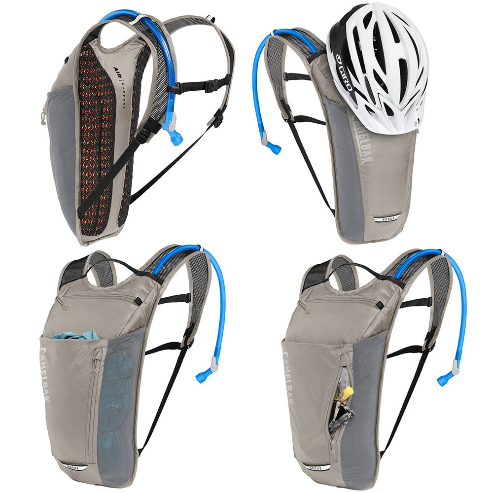 Camelbak Rogue Light Hydration Pack - Aluminium - Black - 2021 - 2.5L