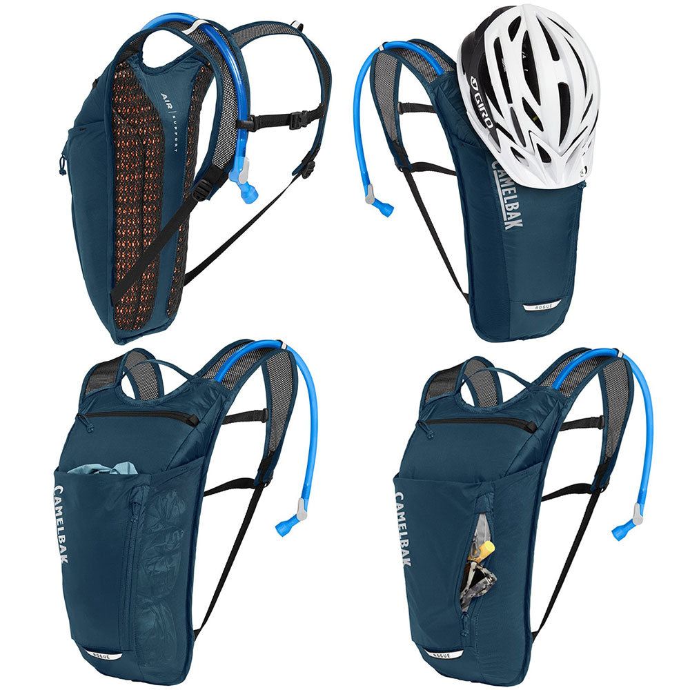 Camelbak Rogue Light Hydration Pack - Gibraltar Navy - Black - 2021 - 2.5L