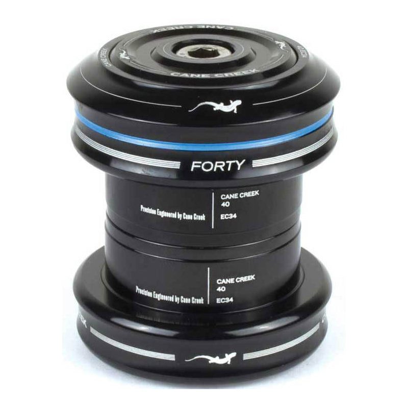 Cane Creek Forty Series Complete Headset - Black - EC34-28.6 Top - EC34-30 Bottom