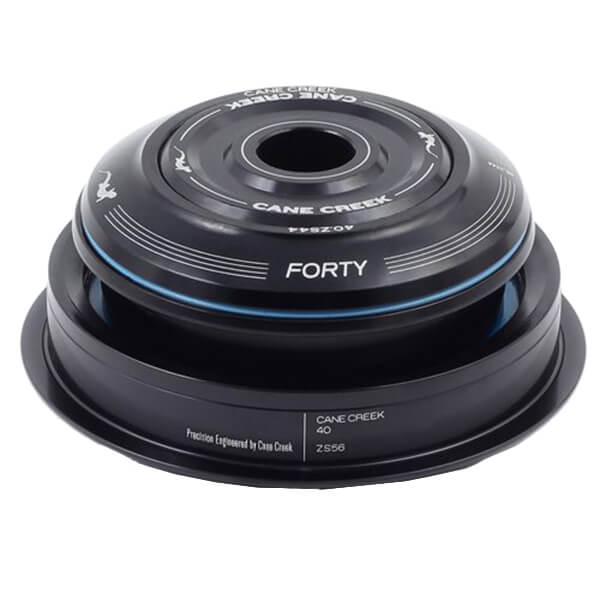 Cane Creek Forty Series Complete Headset - Black - ZS44-28.6 Top - ZS56-40 Bottom