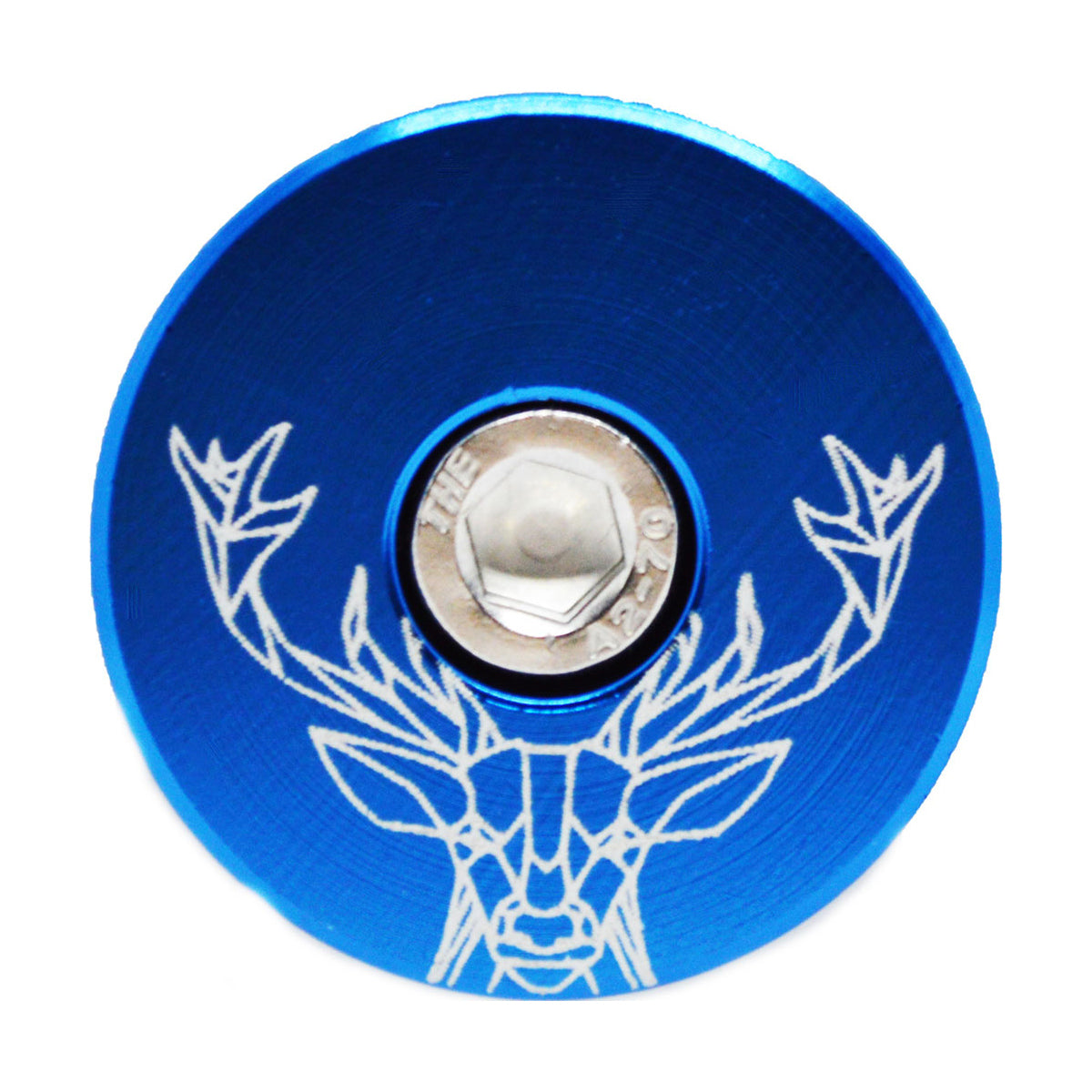 Capped Out Geo Deer Top Cap - Blue - Flat
