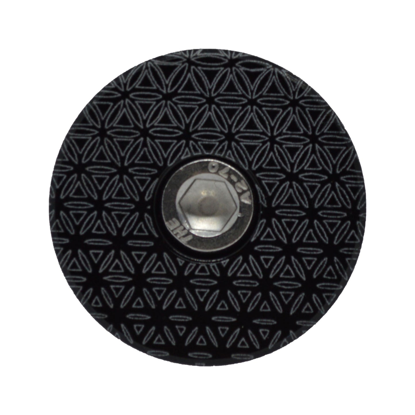 Capped Out Geo Fade Top Cap - Black - Flat