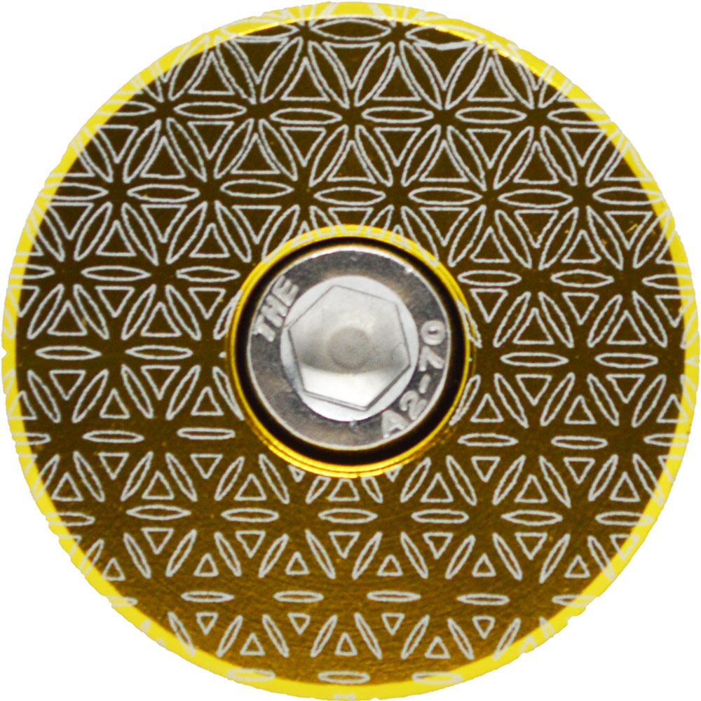 Capped Out Geo Fade Top Cap - Gold - Flat