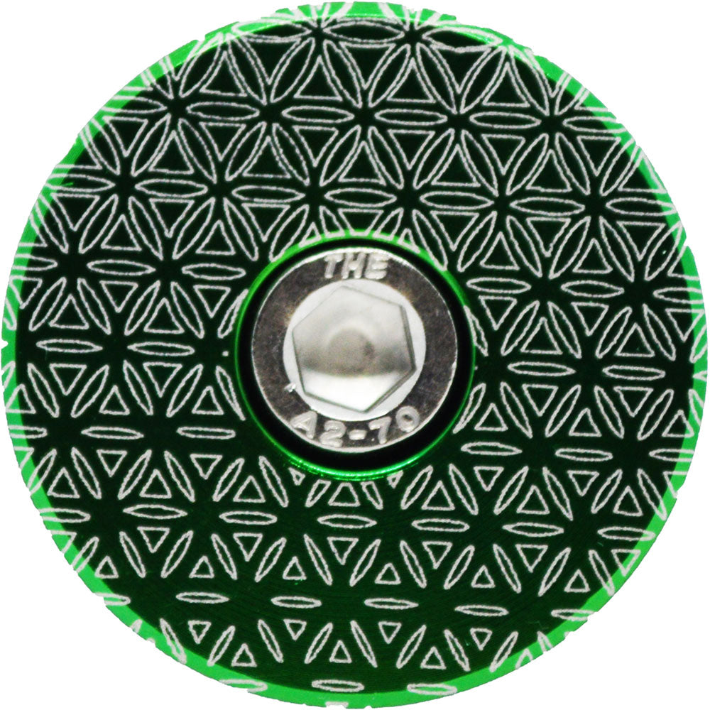 Capped Out Geo Fade Top Cap - Green - Flat