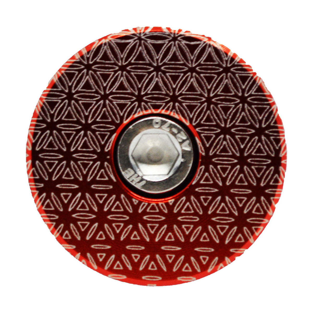 Capped Out Geo Fade Top Cap - Red - Flat